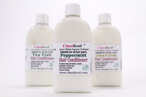 Classikool Organic Conditioner: 13 Essential Oil Choices, Pump Options
