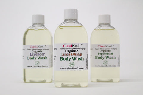 Classikool Organic Moisturising Shower Body Wash Base: 13 Essential Oil Choices
