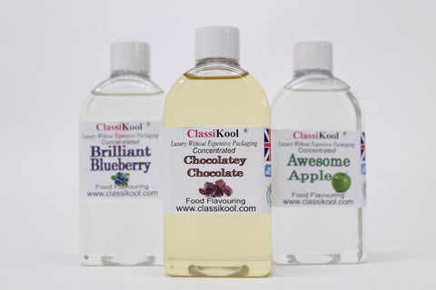 Classikool 100ml Concentrated Food Flavouring: Maximum Strength & Professional 99+ Flavours