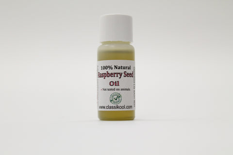 Classikool Raspberry Seed Carrier Oil: Cold Pressed for Skin Care, Aromatherapy & Massage
