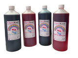Classikool 4 x 1L Berry Blast Slush Syrup Set Concentrated Flavours & Colours
