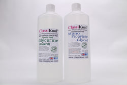 Classikool 1L Glycerine & 1L MPG Propylene Glycol Set 99%+ Pharma Food Grade