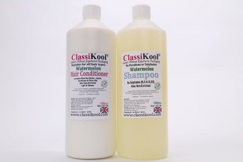 Classikool Organic Shampoo & Conditioner Set: 13 Fragrances