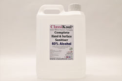 Classikool 2 x 2.5L Complete Hand Sanitiser 60% Alcohol