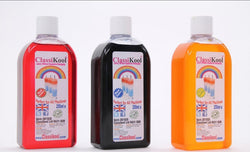 Classikool 3 x 250ml Professional Slush Puppy Syrup with 54 Flavour & 8 Colour Choices