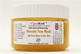 Classikool Manuka Honey Face Mask with Aloe Vera & Rose Water: Natural Skin Care