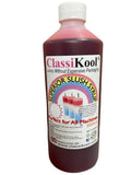 Classikool 500ml Slush Syrup Popular Choices with Dispenser Pump Options