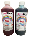 Classikool 500ml Professional [Blue Raspberry & Red Strawberry] Slush Syrup