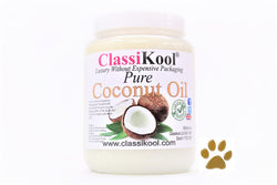 Classikool Coconut Oil for Dogs: 500ml Food Grade for Natural Coat & Skin Care
