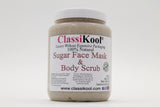 Classikool Sugar Scrub, Naturally Exfoliating for Face and Body Beauty