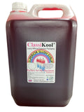 Classikool 4 x 5L Tuck Sweets Slush Syrup Set Concentrated Flavours & Colours