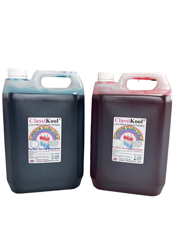 Classikool 2 x 5 Litre (5000ml) Professional Slush Syrup Set: 78 Flavour & 8 Colour Choices