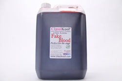 Classikool 4 x 5 Litre Fake Blood for Stage Safe Halloween & Costume
