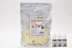 Classikool [200g White Candy Melts and 10ml Food Colouring Sets: Choose A Set