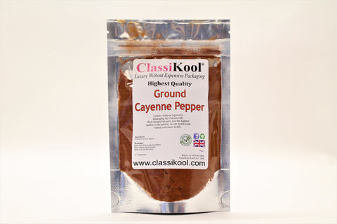 Classikool Ground Cayenne Pepper Powder Red Capsicum Chilli for Spicy Cooking