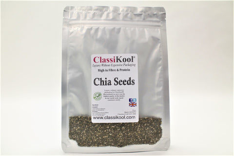 Classikool Chia Seeds: Natural Source of Fibre & Protein for Cooking, Baking and Catering