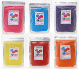 Classikool 1kg Instant Candy Floss Sugar: Choose Flavour & Colour (White, Black, Blue, Brown, Green)
