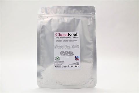 Classikool Coarse Dead Sea Salt: Food Grade & Suitable for Beauty Body Skin Care
