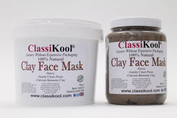 Classikool Bentonite Clay Face Beauty Mask for Detox with Essential Oil Choice