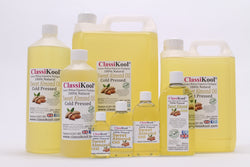 Classikool Raw Linseed Flaxseed Oil, Food Grade & Cold Pressed, Pharma EUR  Grade 
