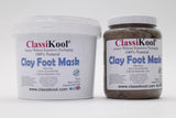 Classikool Bentonite Clay Foot Mask: Detox Skin Care with Essential Oil Choices