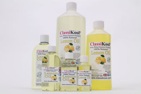 Classikool Pure Lemon Essential Oil for Natural Fragrance Aromatherapy & Massage