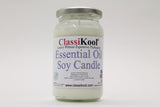 Classikool Soy ECO Candle in Resealable Glass Jar: Choice of Essential Oils