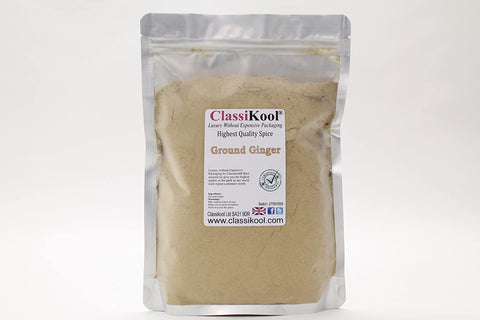 Classikool Ground Ginger Spice Powder for Cooking, BBQs, Curries & Gingerbread
