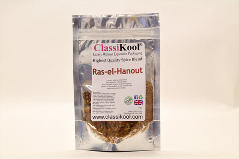 Classikool Ras el Hanout Spice Blend for Moroccan Style Cooking Fish, Vegetables, Rice & More